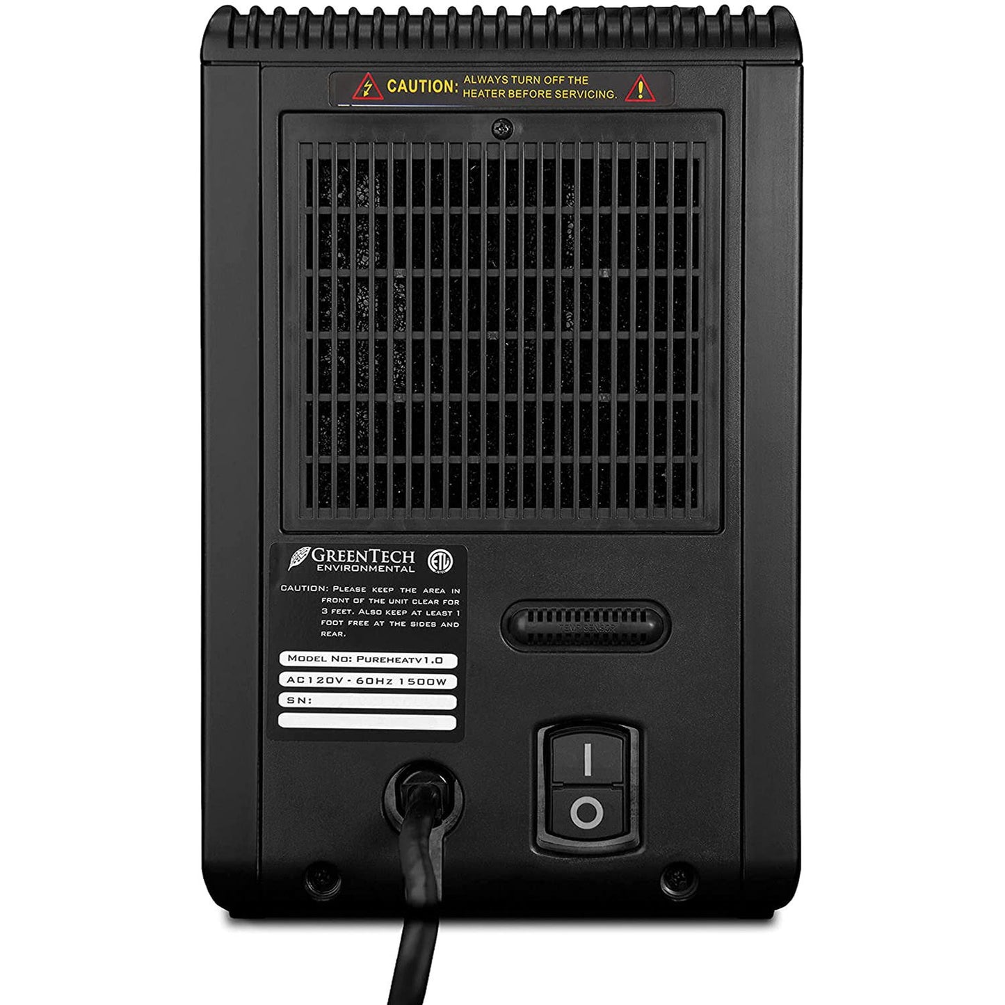Pure Wash - Purification Heating Varible Speed - Black