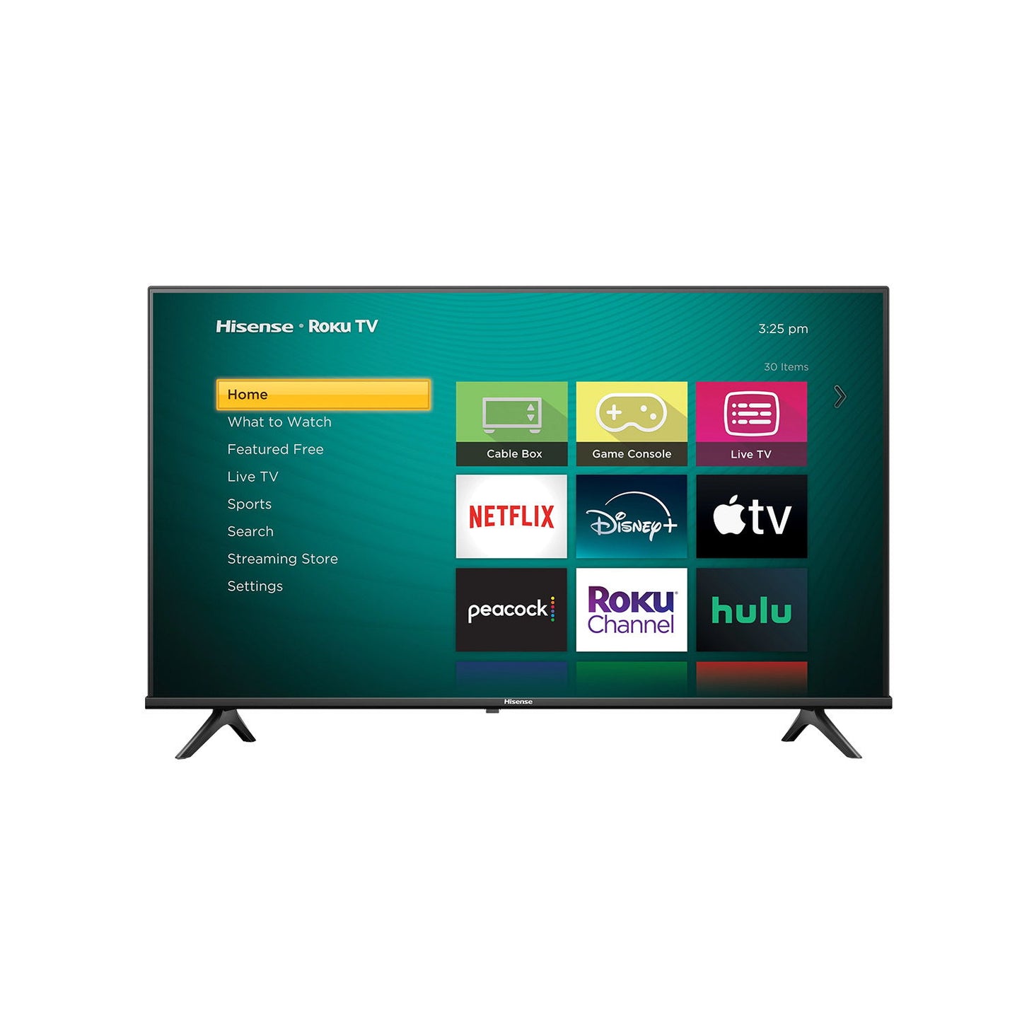 Hisense - 40" 1080P Roku Smart TV - Black