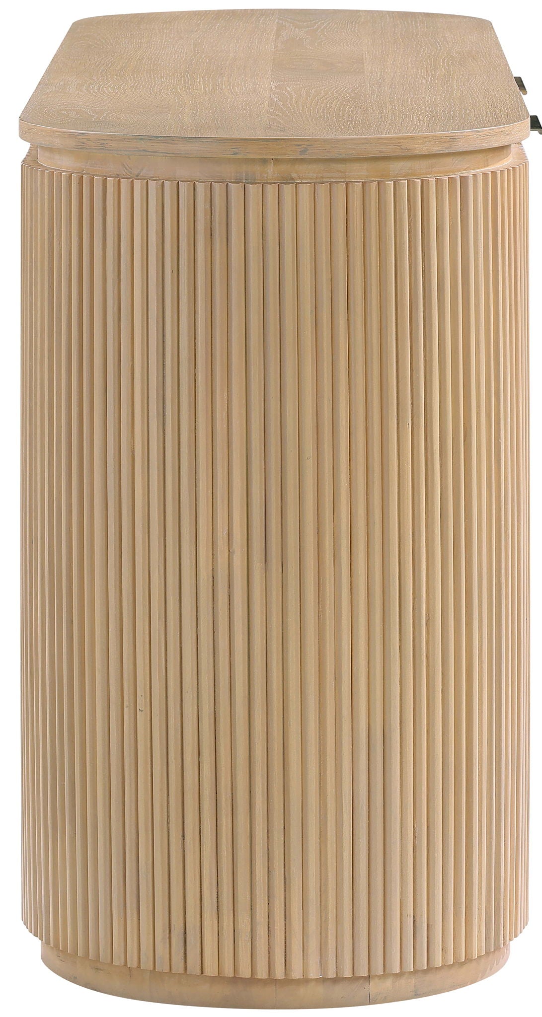 Astrid - Solid Wood And Oak Veneer Desk