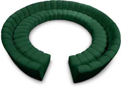 Infinity - 12 Piece Velvet Modular Sectional