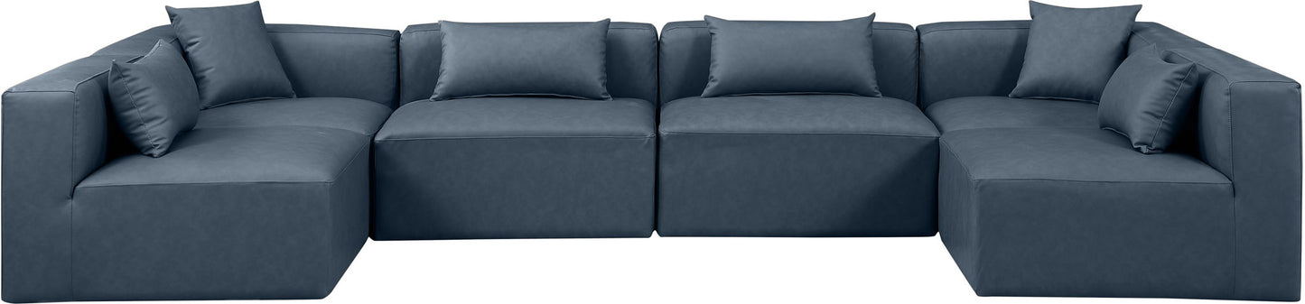 Cube - 6 Piece Modular Armless Sectional
