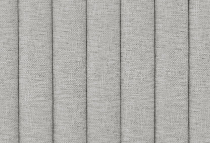 Elias - 5 Piece King Bedroom Set TV Footboard - Light Gray / Natural / White