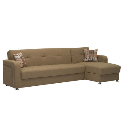 Ottomanson Harmony - Upholstered Convertible Chaise Lounge With Storage