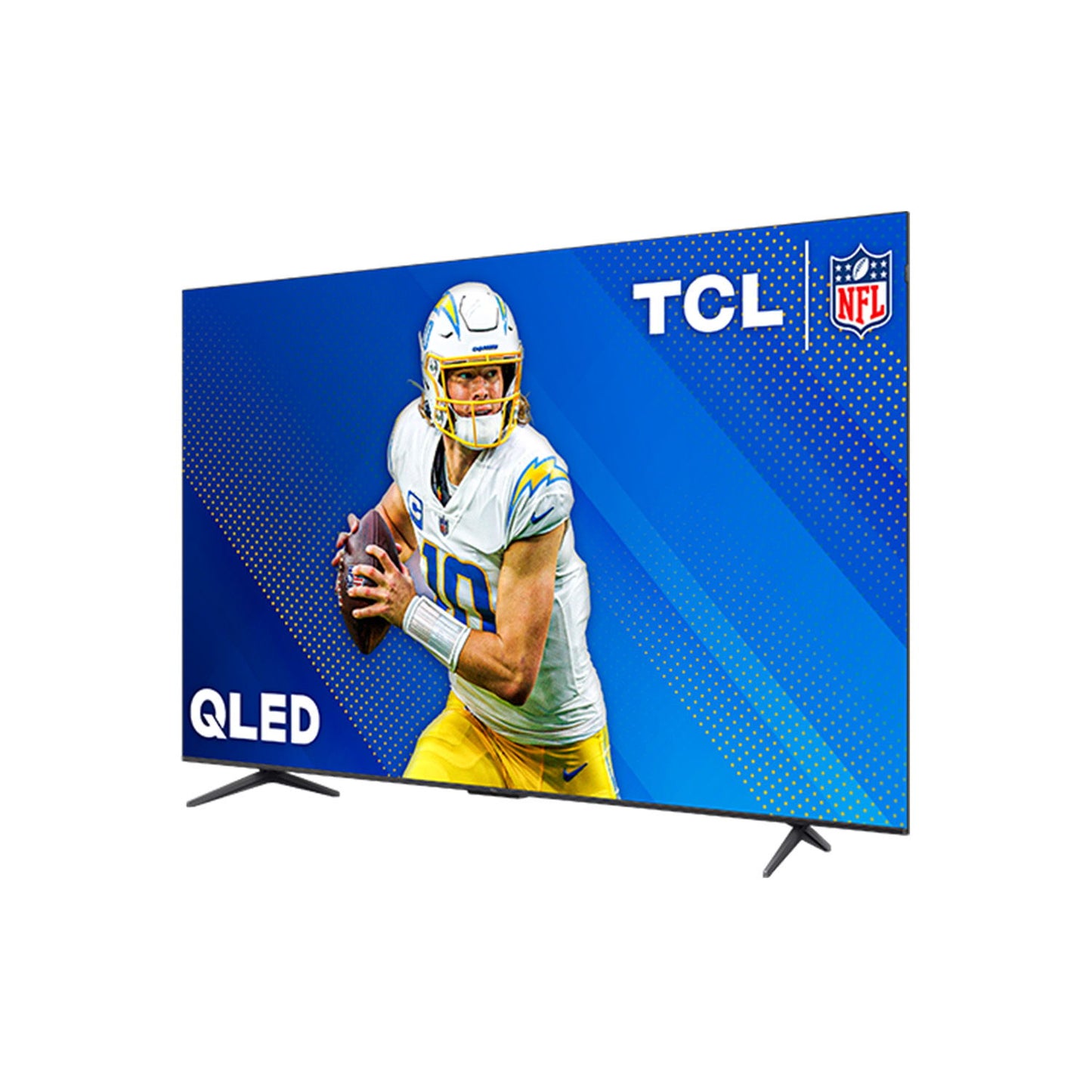 TCL - 85" 4K UHD HDR QD-LED Full Array Dim, Google TV - Black