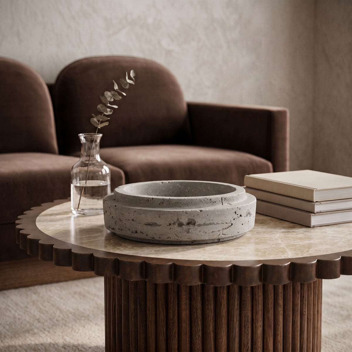 Parsons - Travertine Bowl