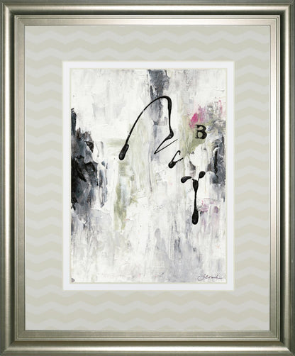 34x40 Magic Energy II By Joyce Combs - Silver