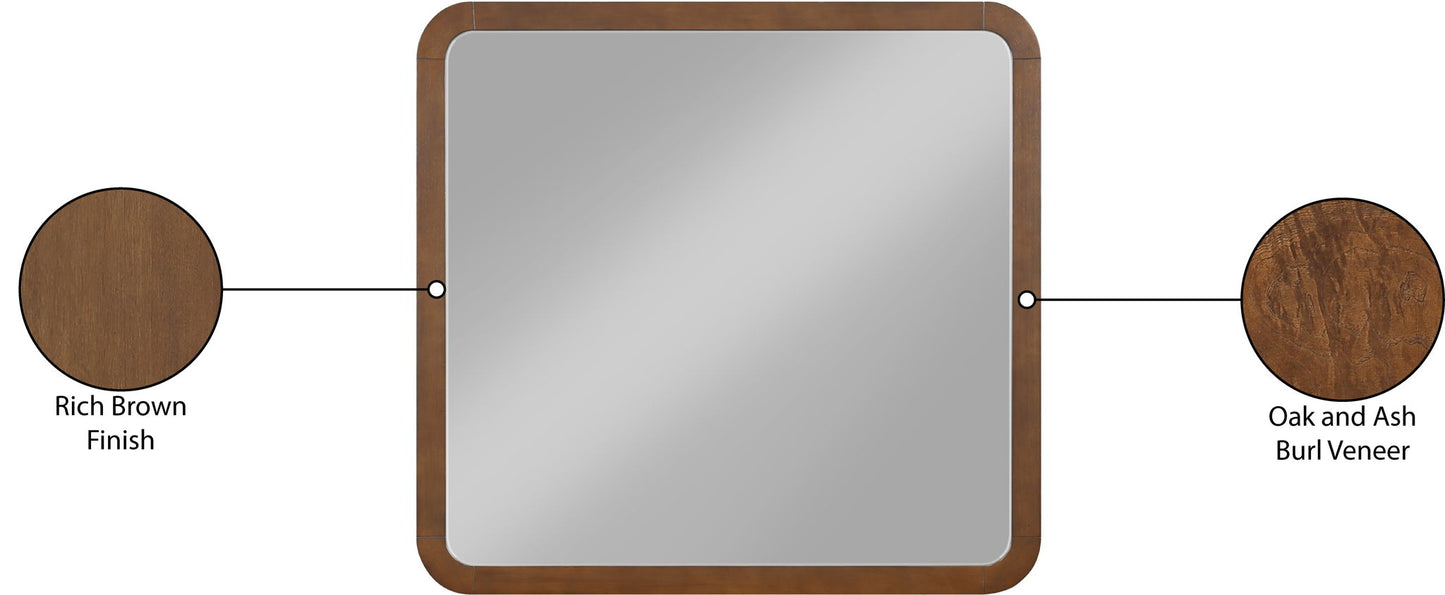 Giada - Solid Wood And Veneer Mirror
