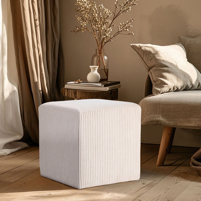 Roy - Microsuede Ottoman / Stool