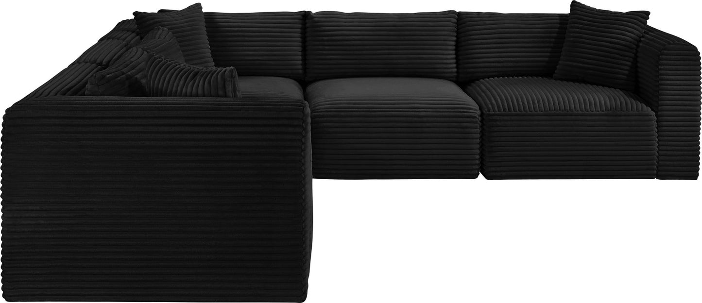Shaggy - 5 Piece Modular Corner Sectional
