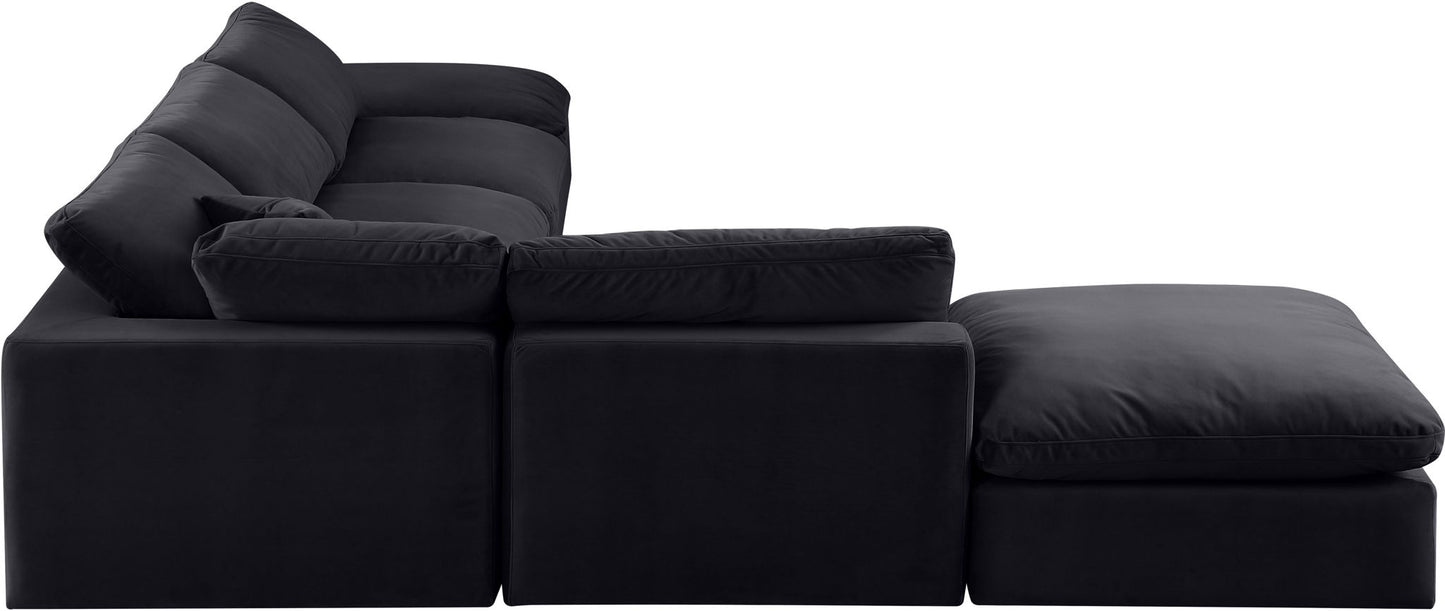 Comfy - 6 Piece Velvet Modular Sectional