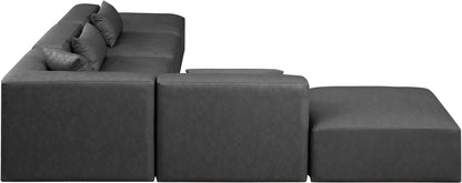 Cube - 6 Piece Modular Corner Armless Sectional