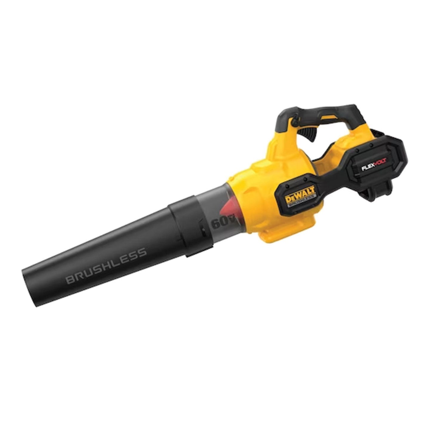 Dewalt - 60V MAX Cordless Battery Powered Handheld Leaf Blower Kit - Yellow