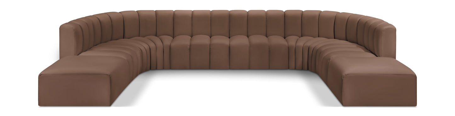 Arc - Faux Leather Modular Sectional