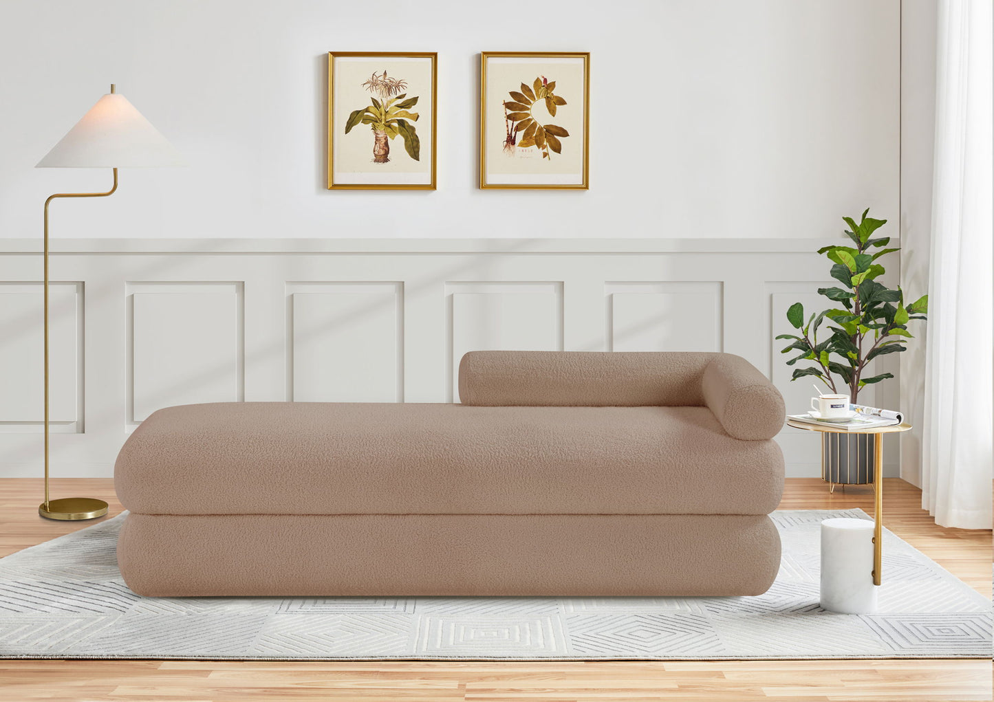 Kennedy - Teddy Fabric Bench