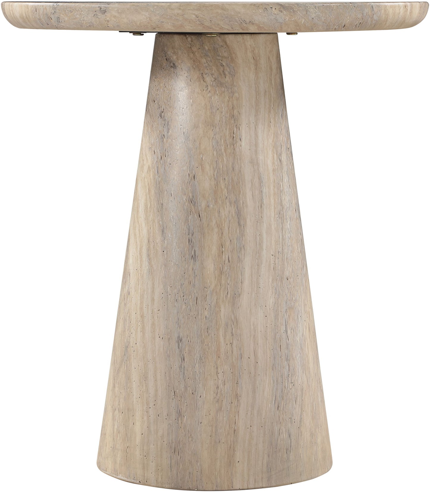 Cassino - Concrete Indoor/Outdoor End Table - Travertine