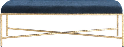 Valley - Bench With Gold Frame