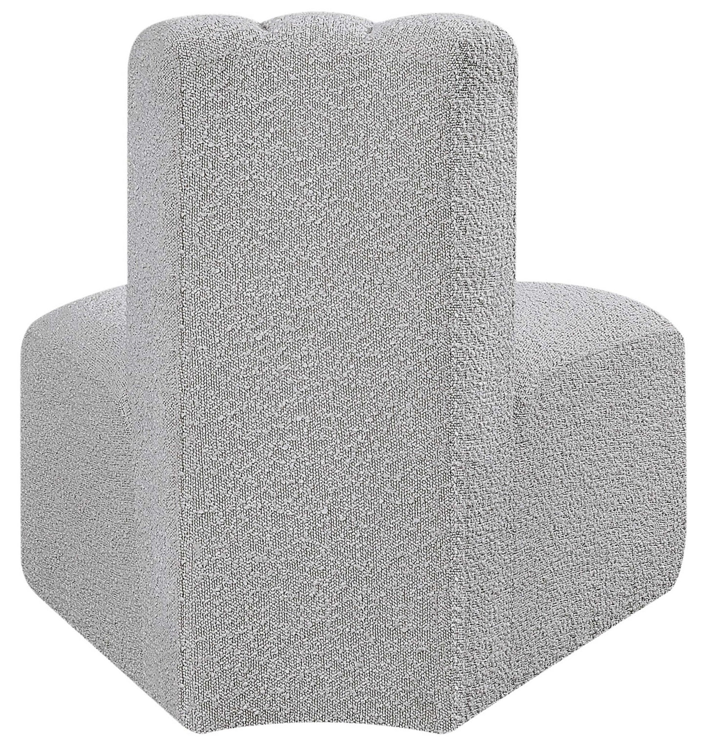 Arc - Boucle Fabric Reverse Corner
