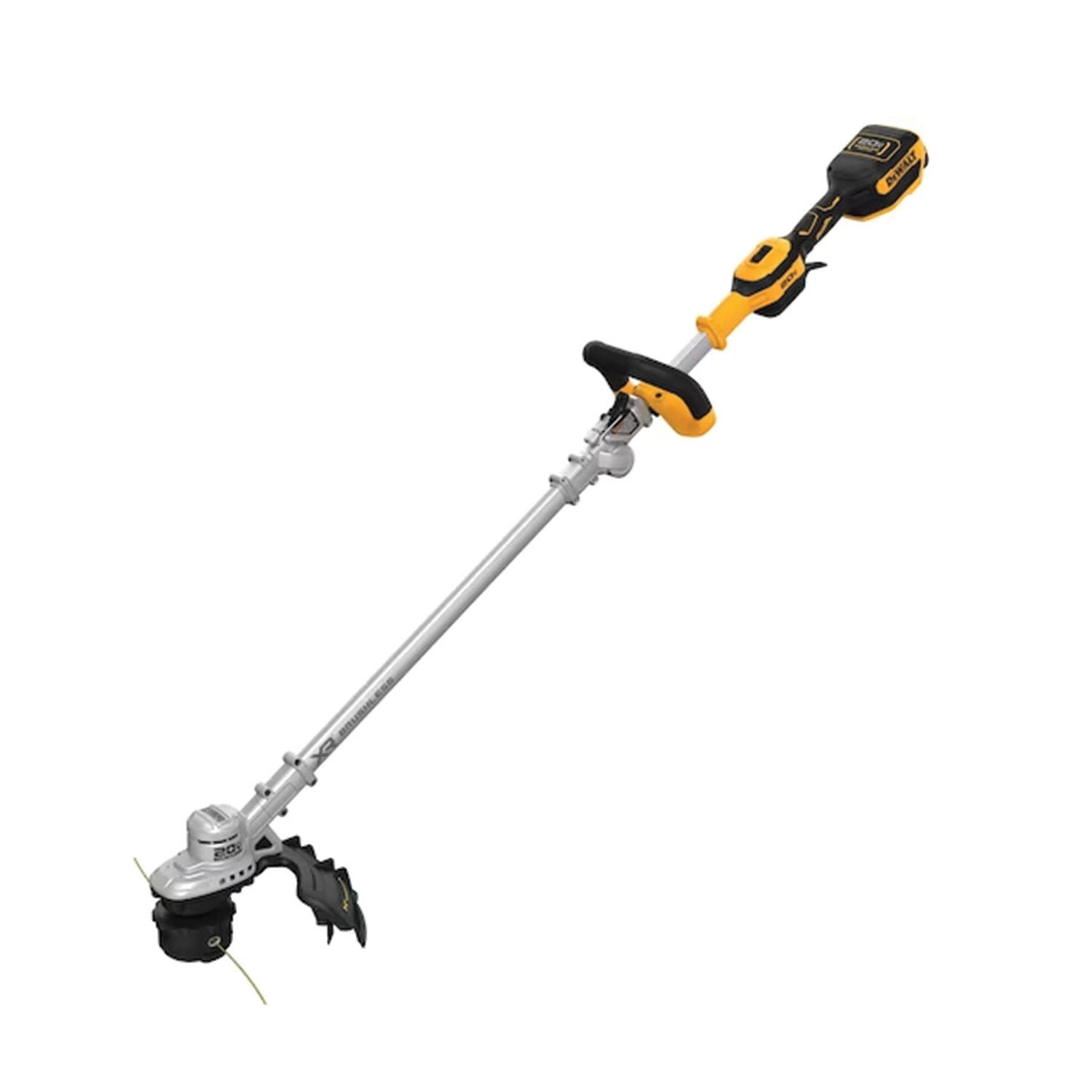 Dewalt - 20V Brushless Cordless Battery Powered String Trimmer Kit - Yellow