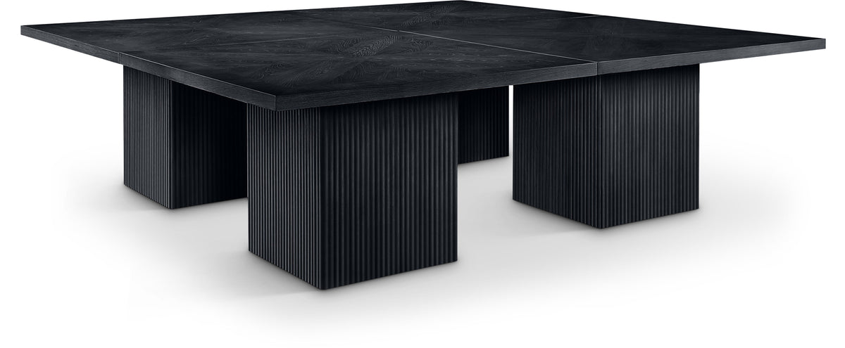 Modula Dining Table Belinda - Mid-Century Modern Modular Dining Table - Black – Leonardo ...