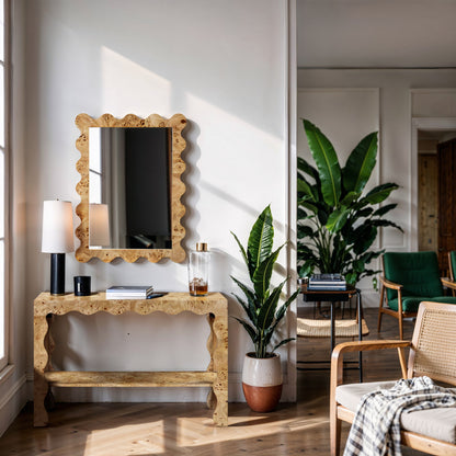 Vassa - Burl Veneer Mirror