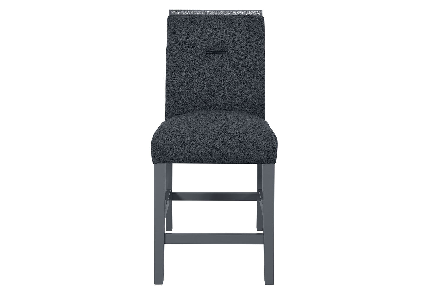 Monaco - 5 Piece Dining Room Set (Bar Table And Four Bar Stools) - Dark Gray