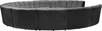 Infinity - 11 Piece Velvet Modular Sectional