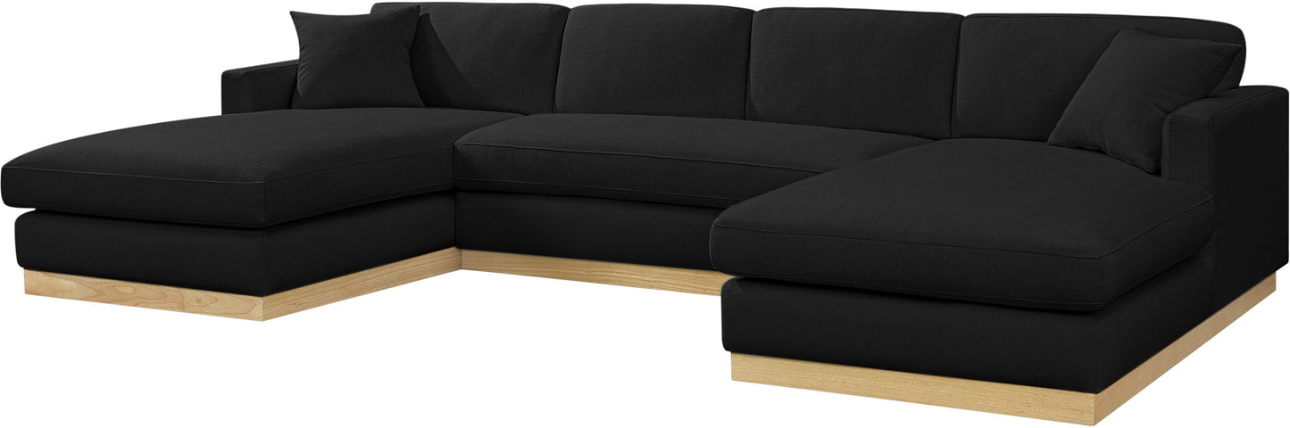 Johanna - 3 Piece Sectional - Natural Base
