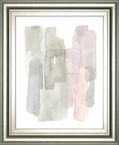 22x26 Sorbet Falls I By Grace Popp - Silver