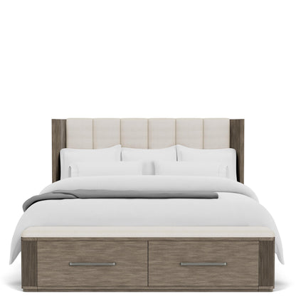 Sariel - Upholstered Storage Bed