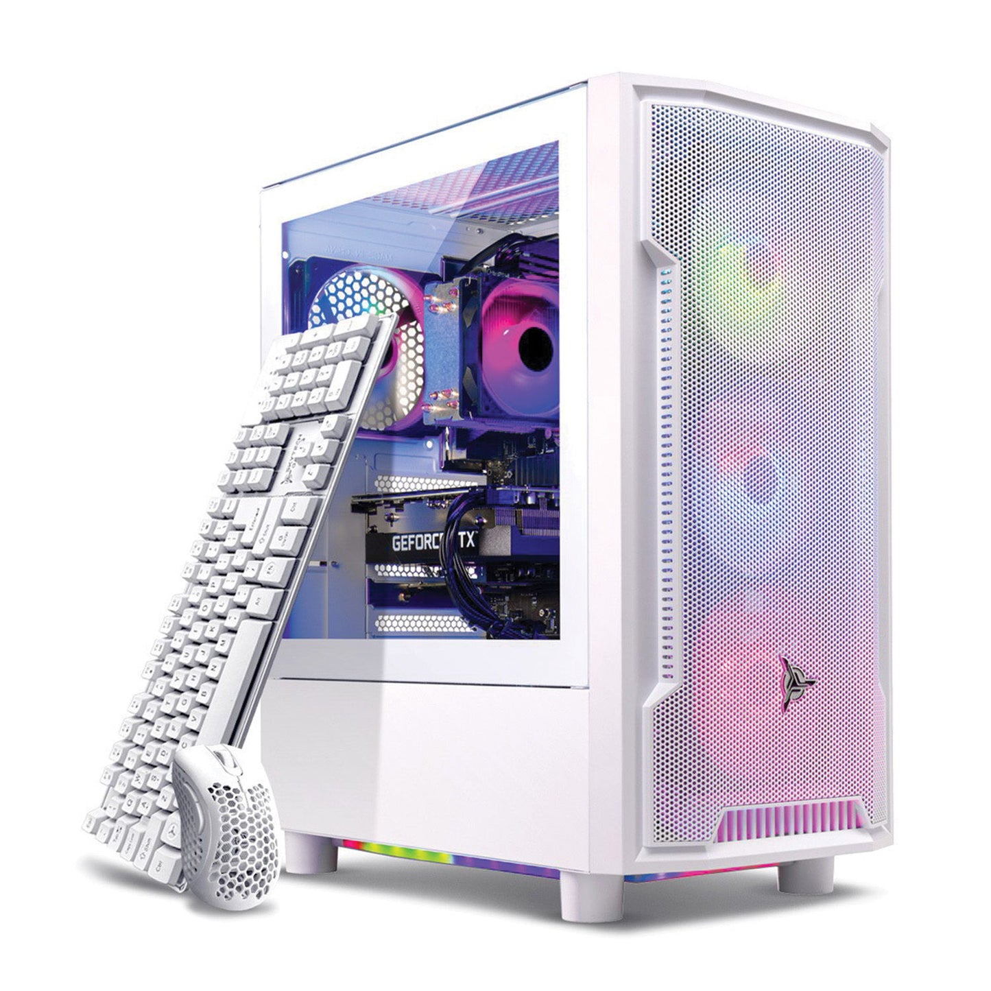 Skytech Gaming - Archangel 4.5, Ryzen 5 5600x, 16 GB /1TB SSD, RTX3050 6 GB - White