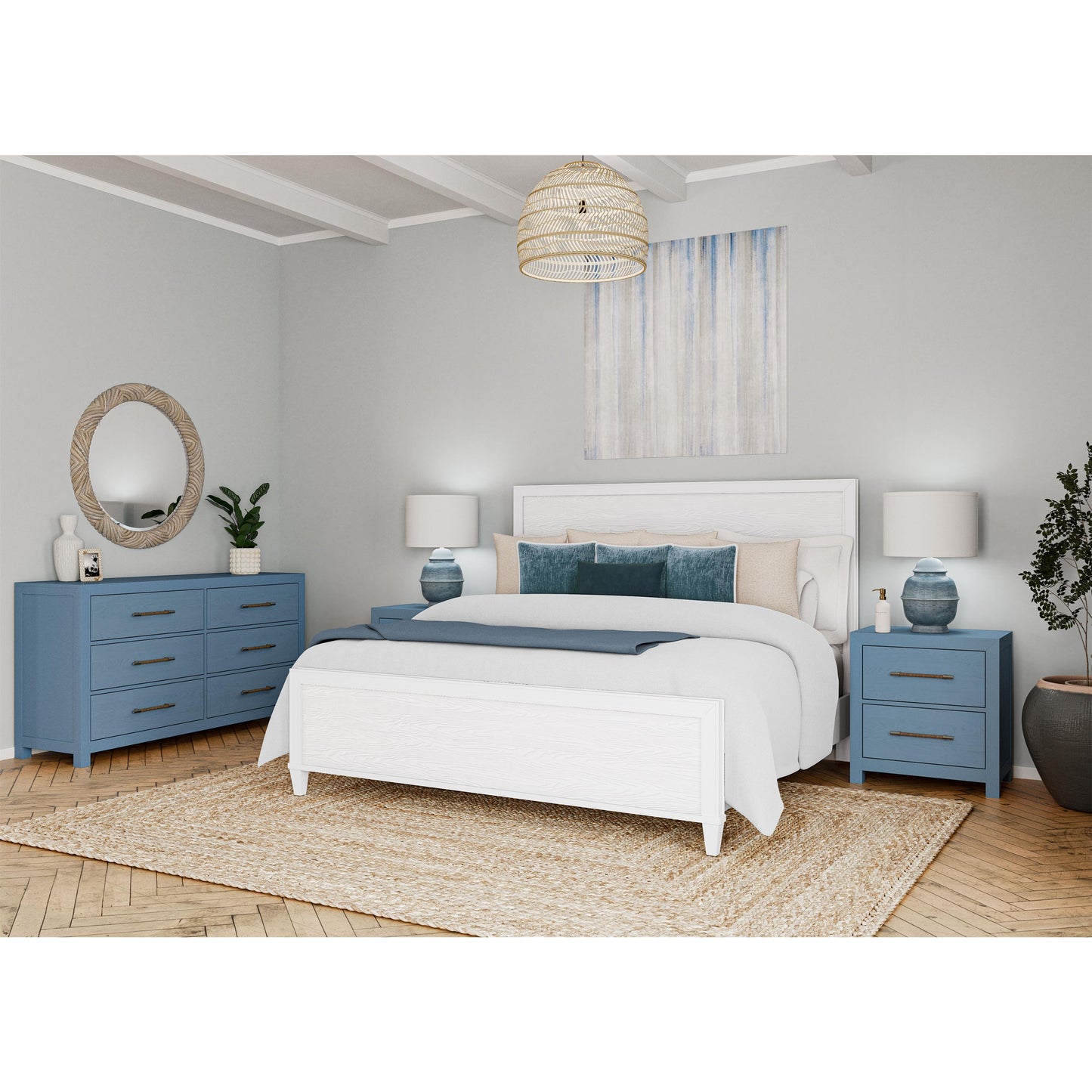Rosalie - Two Drawer Nightstand