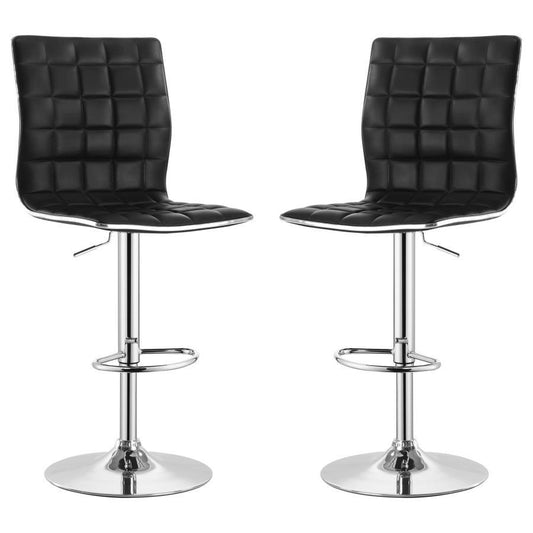 Ashbury - Upholstered Adjustable Bar Stool (Set of 2)