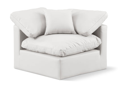 Indulge - Faux Leather Corner Chair
