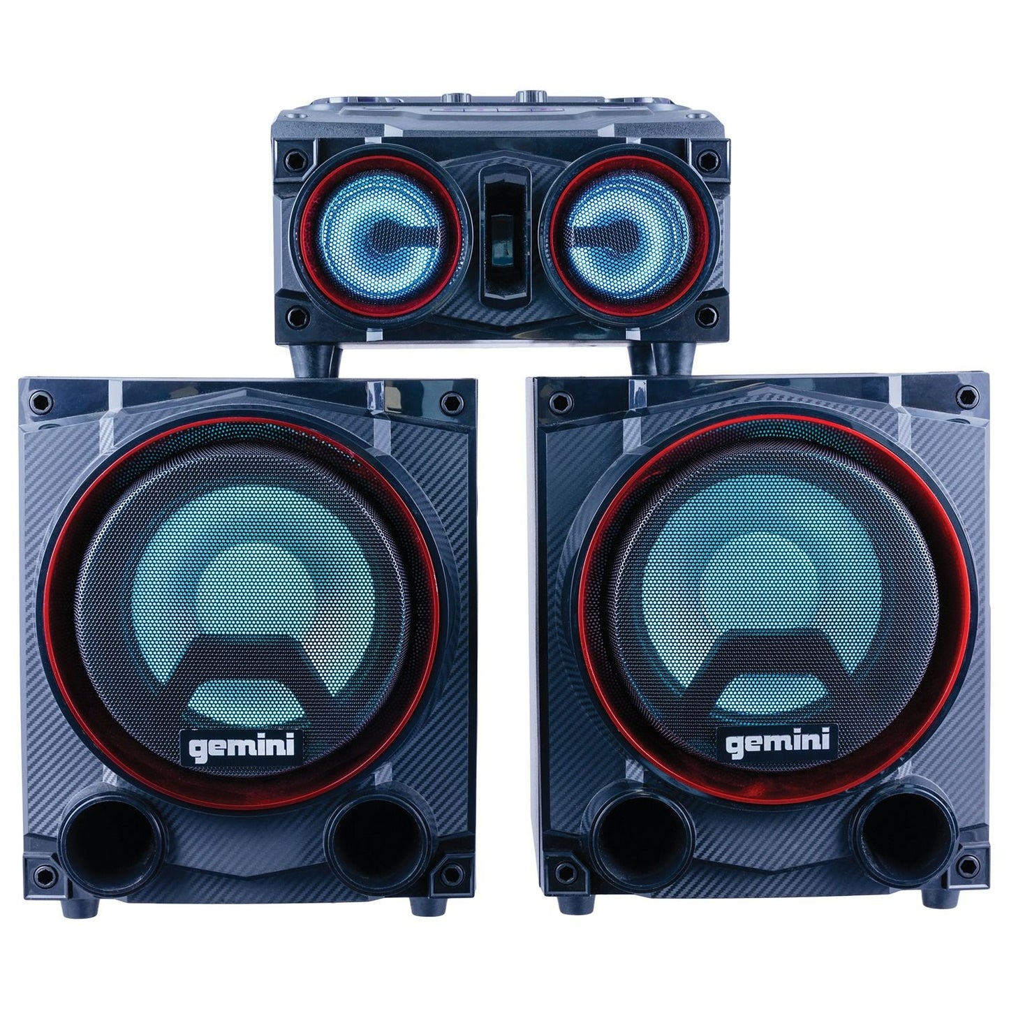 Gemini - 2000W Home Party System - Blue