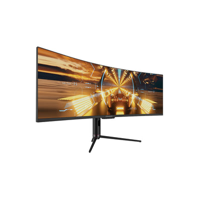 Westinghouse - 49" 3840x1080 Curved Gaming Monitor, 144Hz, HDMI/DPx2, Speakers - Black