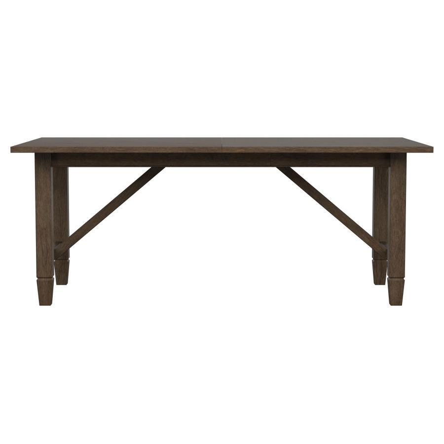 Matisse - Rectangular Wood Dining Table - Dark Brown