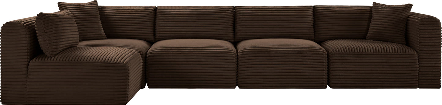 Shaggy - 5 Piece Modular Sectional