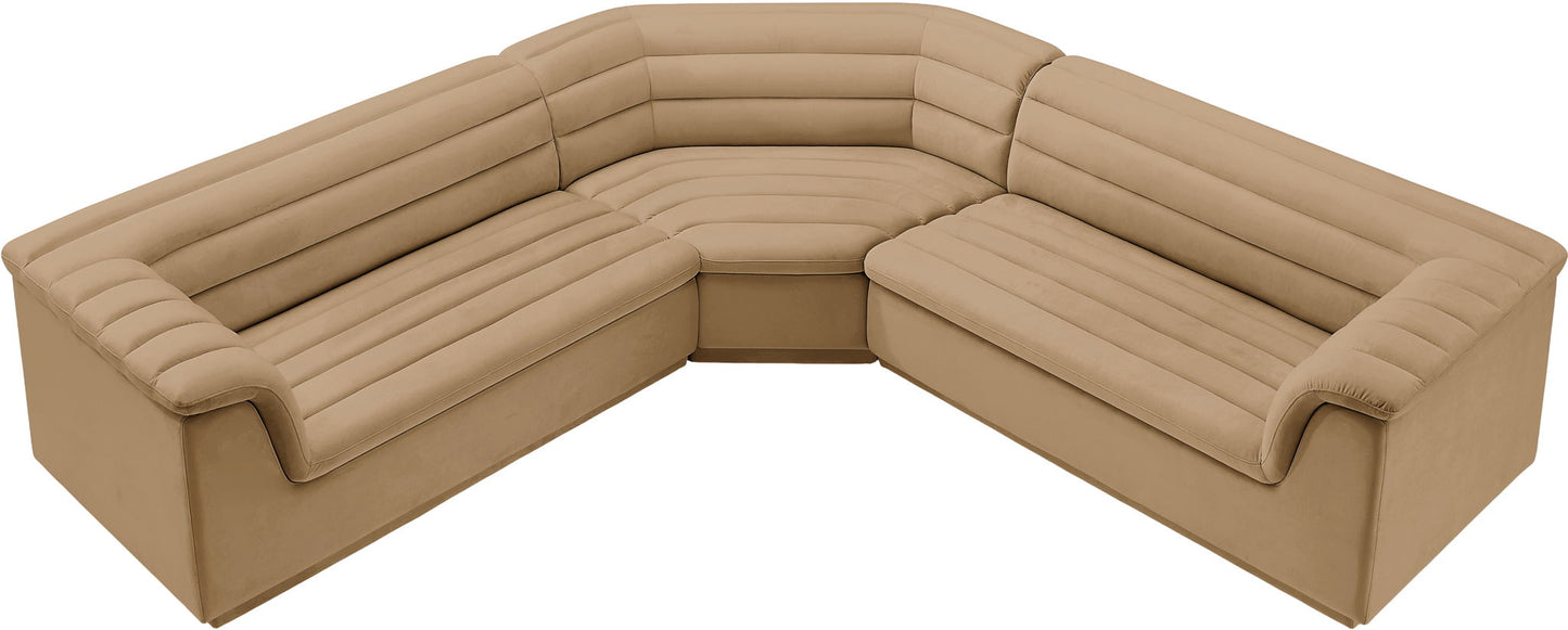 Cascade - Velvet Modular Sectional