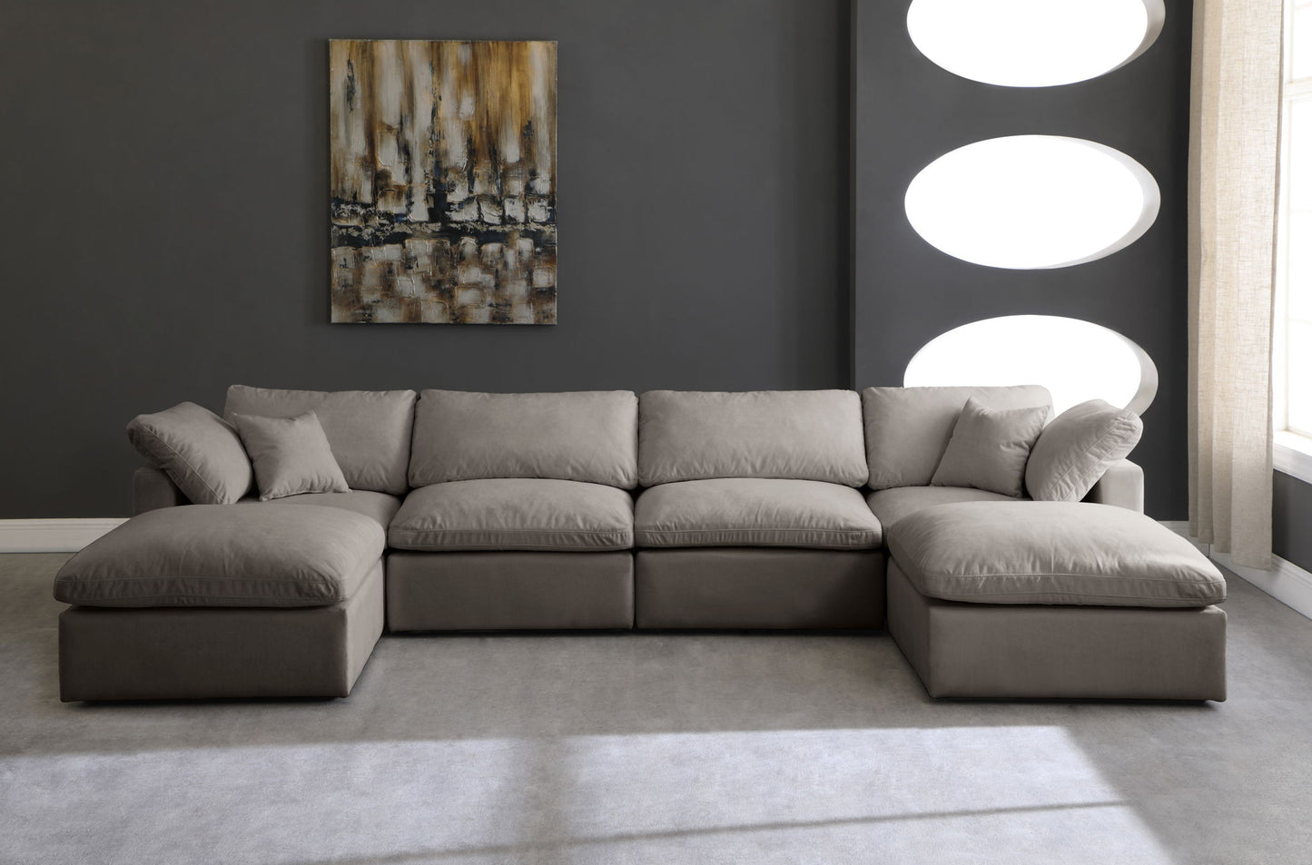 Plush - 6 Piece Modular Sectional
