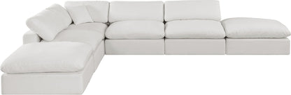 Comfy - 6 Piece Linen Modular Sectional