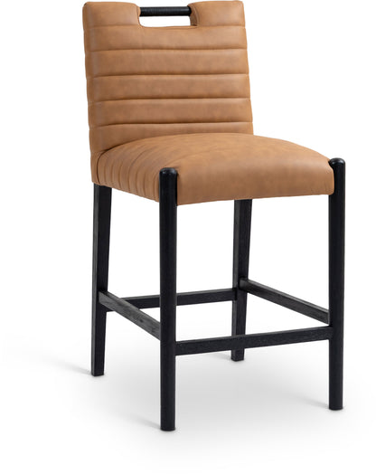 Aimee - Counter Stool - Black Legs
