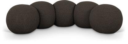 Apollo - Boucle Fabric Bench