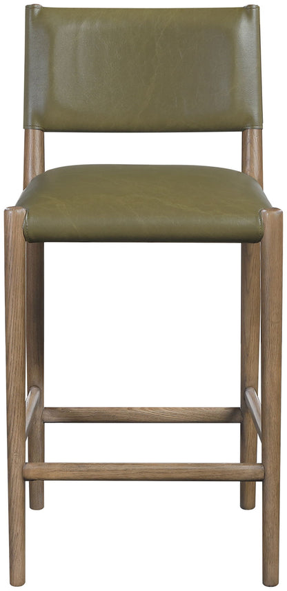 Andie - Upholstered Counter Stool - Brown Base