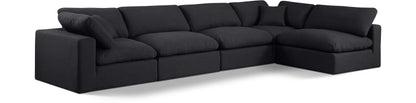 Comfy - 5 Piece Linen Modular Sectional