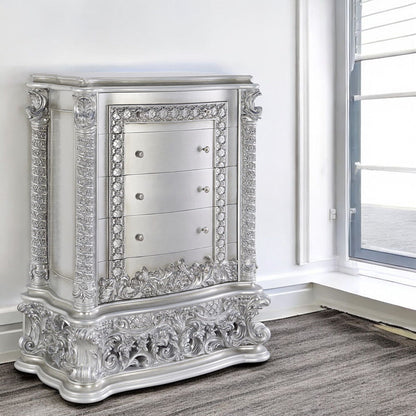 Valkyrie - Chest - Antique Platinum