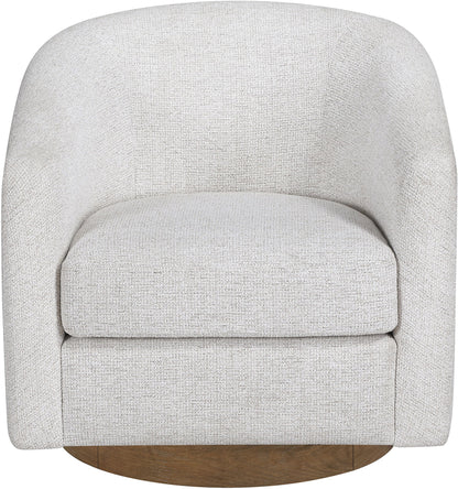Modra - Performance Fabric Upholstered Swivel Accent Chair
