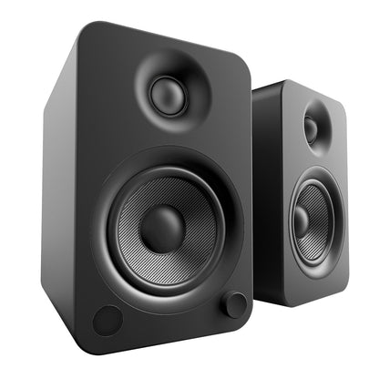 Kanto - YU4 Powered Bookshelf Speakers - Matte Black