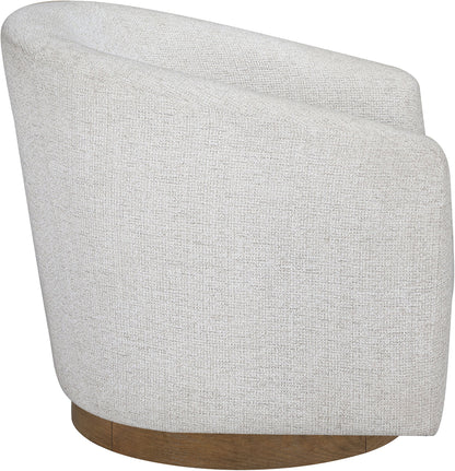 Modra - Performance Fabric Upholstered Swivel Accent Chair