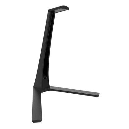 Kanto - Universal Desktop Headset Stand With Silicone Padding And Adapter Holder - Black