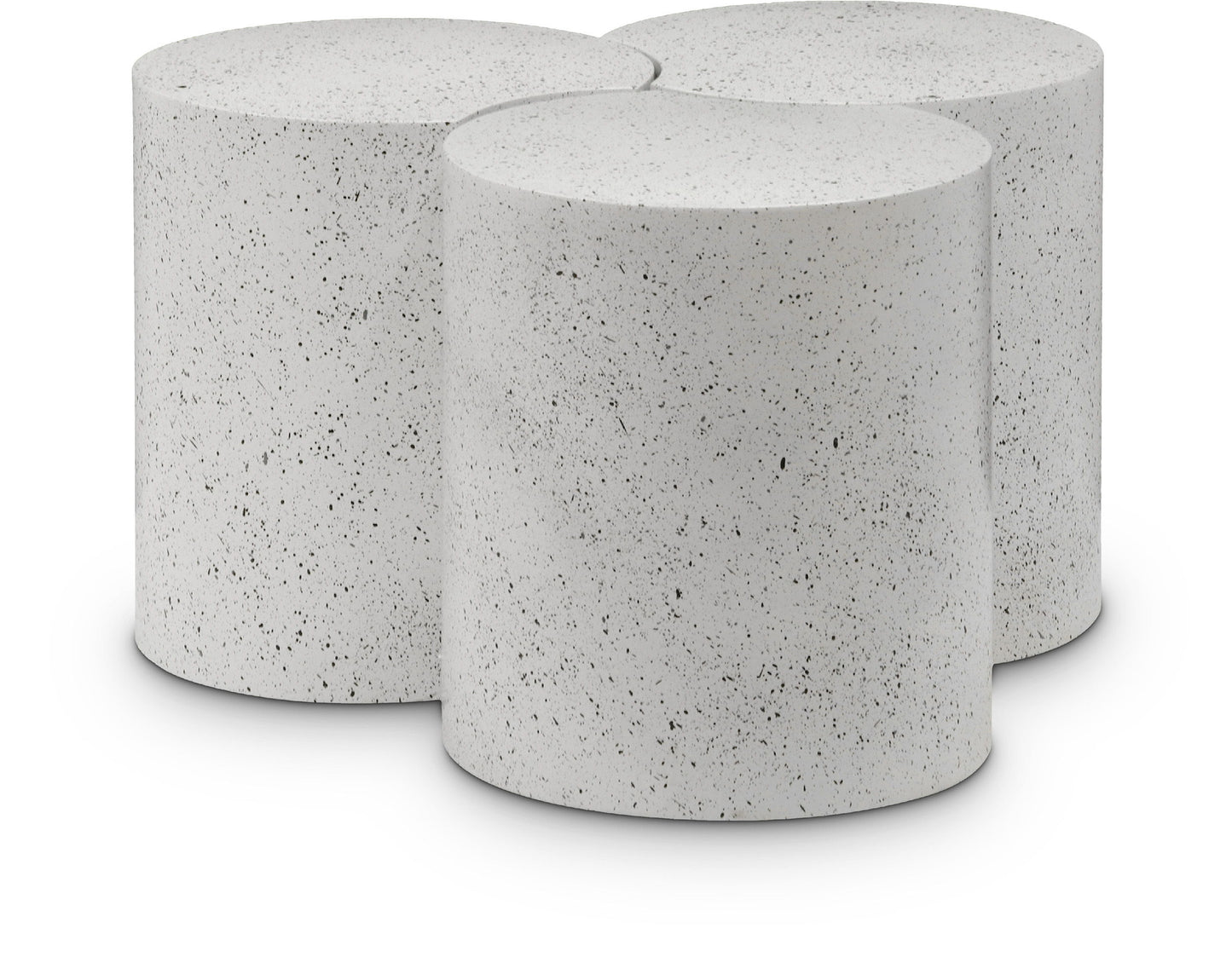 Dimple - 3 Piece Modular Coffee Table - Terazzo Finish